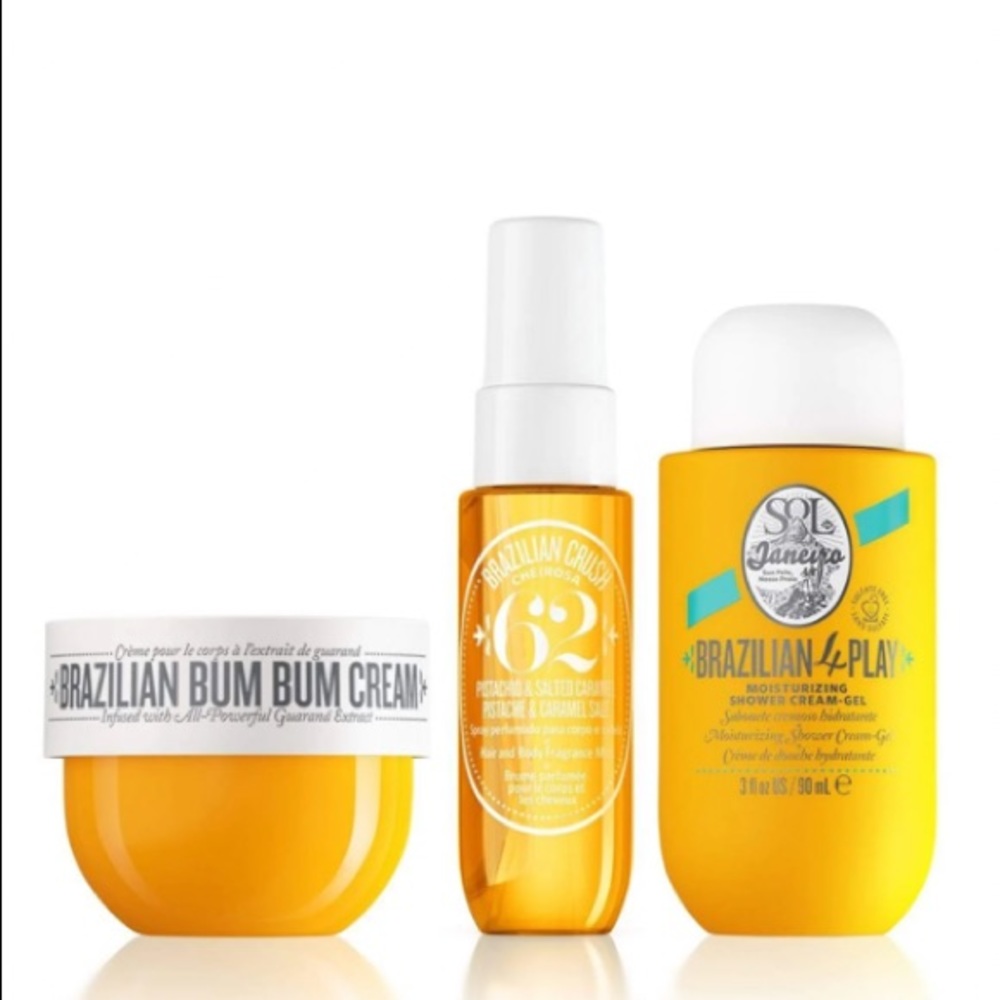 Sol de Janeiro Minis - Brazilian Bum Bum Cream, Mist, and Shower Cream-Gel